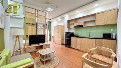 Căn Studio_Balcon Full nthat sát cầu Ông Lãnh Q1 (Hình thật giá thật)