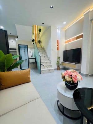 Bán nhà hẻm ô tô nguyễn du giáp phan văn trị (45m2)