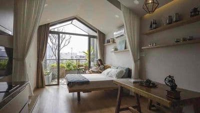 Cho thuê căn hộ ban công ngay trần quang khải tân định quận 1 giá rẻ