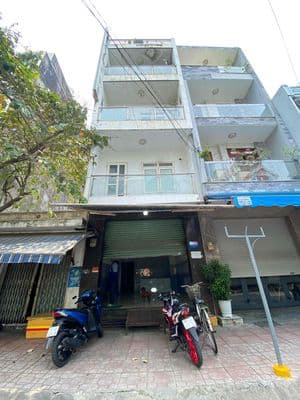Cho Thuê nhà MT Cư Xá Phú Lâm Q6 4 x 13- 5 tầng- 5 pngủ- giá 14tr