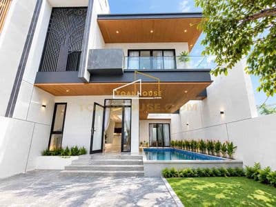 Cho thuê Villa hồ bơi 4 phòng ngủ Khu Nam Việt Á