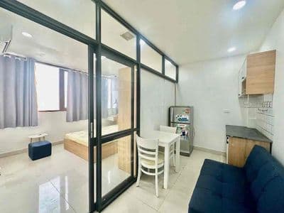 1pn tách bếp 35m2_logia phơi đồ_giặt riêng_tân cảng