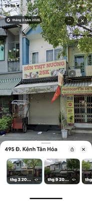 Cho thuê mặt bằng vỉa hè kinh doanh buổi sáng