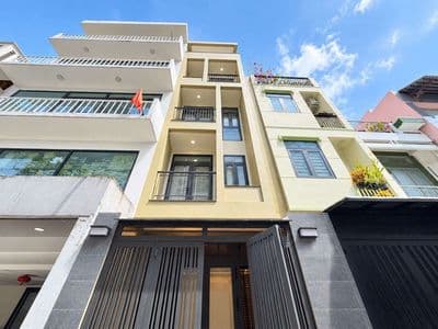Nhà huỳnh văn bánh, 55m2, 4 tầng, ô tô ngủ nhà, nhỉn 8 tỷ tl