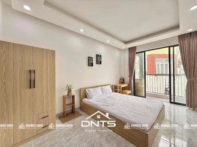 Căn hộ studio ban công full nội thất ngay Metro ĐBP, Bình Thạnh