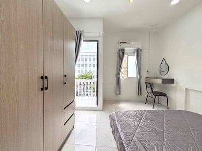 Chdv - full nt - balcony - 1pn - 1pk - 50m2 3/2 nguyễn thượng hiền