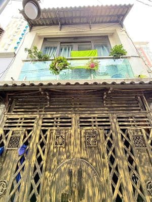 Nhà 1 lầu 38.5m2 chỉ 30m ra mặt tiền phạm văn chiêu, sát chợ thạch đà