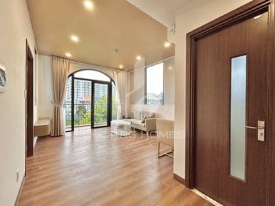 Cho thuê 1pn penthouse 2 ban công gần global city
