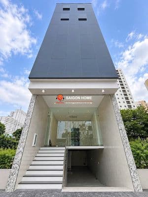 Cho thuê tòa văn phòng Lương Định Của, Quận 2 - hầm 5 tầng trống suốt