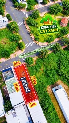 KDC Thái Sơn Long Hậu .Anh chị tìm Đất xây nhà tham khảo qua nền này