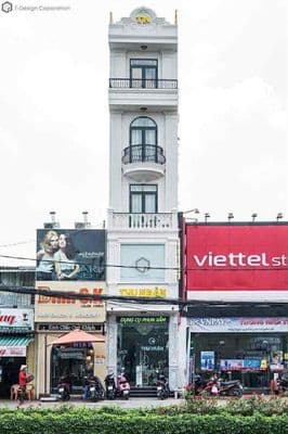 Cho thuê nhà 1 trệt 4 lầu mặt tiền đường 30 tháng 4 gần chợ xuân khánh