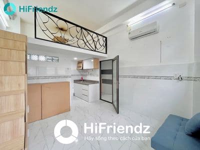 Căn hộ duplex ban công - gần học viện hàng không - full nội thất