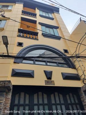 Nhà 1 Trệt 3 Lầu 4x12m 3 Phòng 4 wc Hẻm 42 Trần Huy Liệu