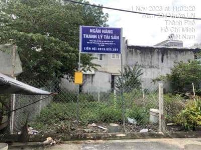 Ngân hàng Thanh lý tài sản : Đất tại Đường Vườn Lài, Phường An Phú Đôn