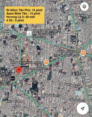 Nhà mặt tiền Trương Phước Phan, gần HL2 - 4x26(CN:4X19) giá 12,1 tỷ