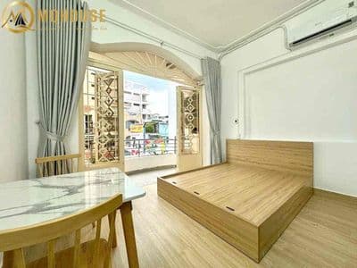 Chdv - full nt - balcony thoáng - 2pn - 2wc nvđ phan đăng lưu
