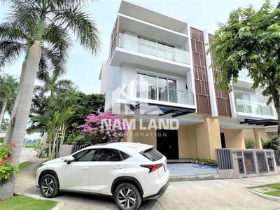 Cho Thuê nhà KDC palm residence 6x18m 3 tầng Full Nội thất-giá 42TR/Th
