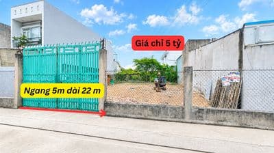 Bán đất thổ cư cực hiếm – giá cực tốt tại xã phước lộc, nhà bè