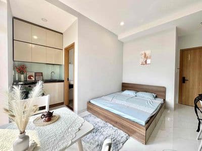 Studio - full nội thất - siêu thoáng - ngay công viên làng hoa