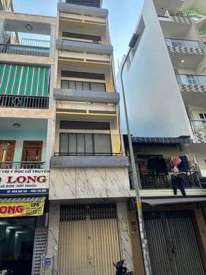 Cho thuê nhà mt lương nhữ học q5 4x16m trệt 4 lầu, 7pn 4wc, giá 30tr