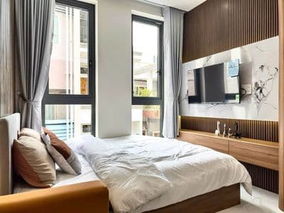 Khai trương căn hộ mới - full nội thất - lê văn khương - lê đức thọ