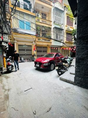 Nhà bán Ba Đình, Ngõ thông, Ô tô, Kinh doanh, Sổ vuông nở hậu