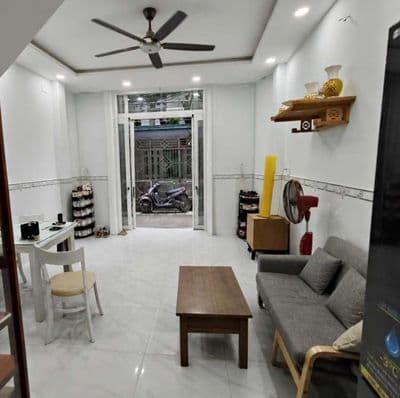 HẺM ĐẸP XE HƠI thông - Nhà 4tầngx34m² ra đường Phan Văn Trị