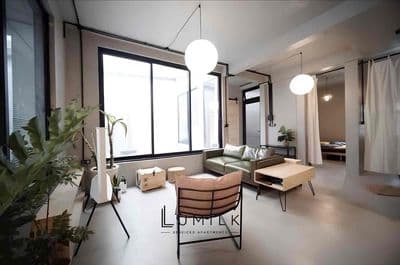 Căn hộ bến thành q.1, 1pn 1pk balcony sân vườn, gần chợ bến thành
