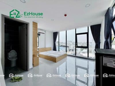 Căn hộ cao cấp - đầy đủ nội thất - view kính ngay thống nhất
