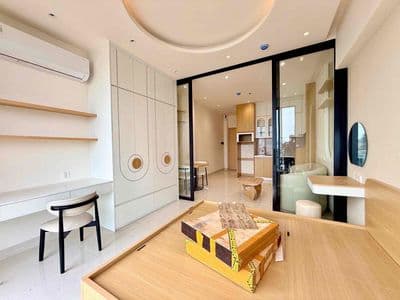 Căn hộ 1 phòng ngủ quận 7 gần lotte, rmit - gần quận 1, quận 4