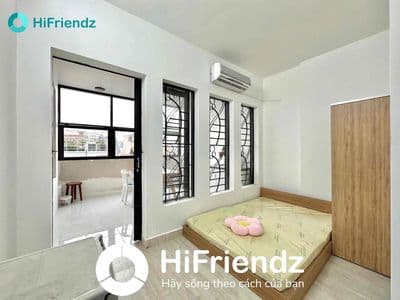 Căn hộ 1pn tách bếp cửa sổ siêu thoáng ngay gần trường sa hoàng sa
