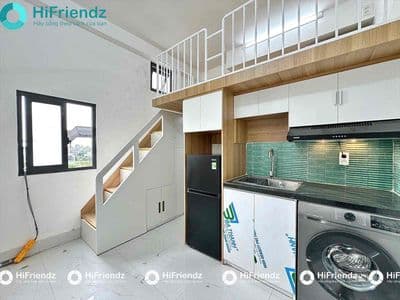 Cho thuê phòng mới 100% full nt ở ngay cầu sắt nguyễn thái sơn gv