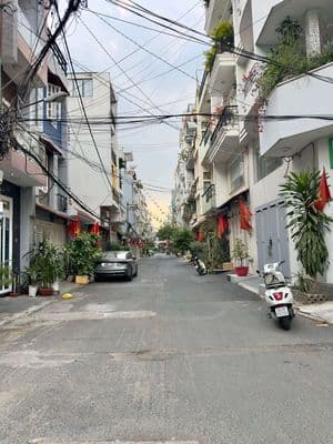 Bán nhà hxt tránh, 4t, phan văn trị. p11. bt. dt 6m×14m. giá 11,8 tỷ