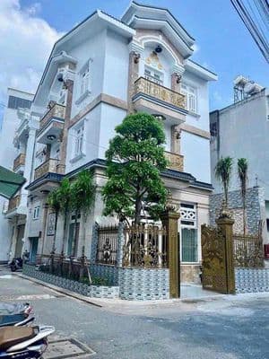 biệt thự gần aeon mall Tân phú 4 tầng góc 7.5x15M - Giá 11.7 tỷ