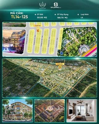 Diện tích đất: 50,00 m² Diện tích xây dựng: 166,70 m² 