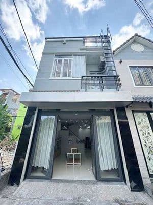 Siêu phẩm nhà mới đẹp 2 tầng bình trị đông-4,5x13m -hẻm xe hơi đậu cửa