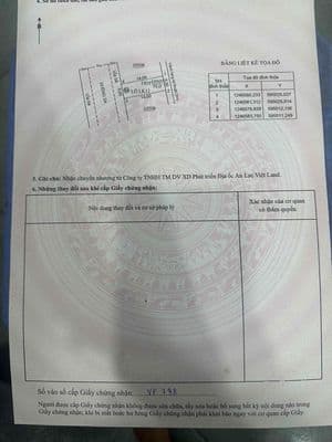 Bán Gấp lô đất ở TTHC Bàu Bàng 70m2/650tr kẹt tiền bán lỗ