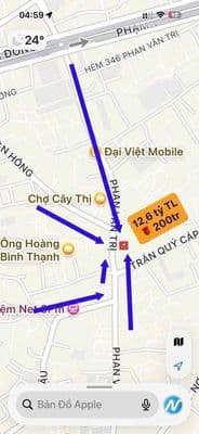 vị trí thuận tiện - chủ bán gấp mặt tiền Phan Văn Tri, Bỉnh Thạnh