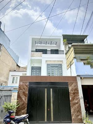 Nhà Phố 5m x 15m. 3 Tầng Mặt Tiền Đường Tân Thới Hiệp 08