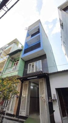 32m2(3.2x10), 5 tầng 6pn, hẻm xe tải thông, Phạm Văn Chí Bình Phú Q6