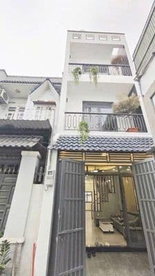 Nhà mới 4×15m 1 trệt 2 lầu 4pn 5wc 61m2 HXH Hiệp Bình