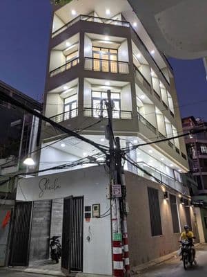 Cho Thuê Nhà HXH Đặng Văn Ngữ_5x20m_Hầm Trệt 4 Lầu, Thang Máy.