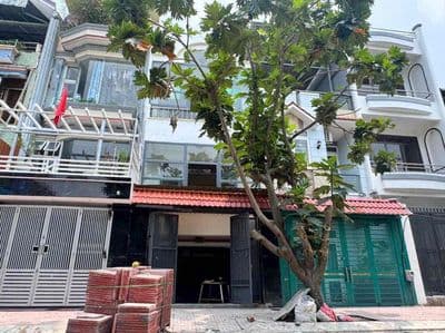 Cho thuê nhà MT đường số 6, KDC Nam Hùng Vương, 4x20m, đối diện CV