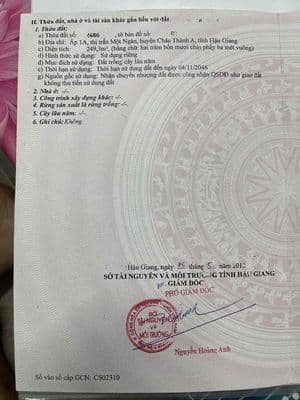 Bán đất mặt tiền đường 30/4