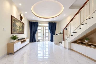 NHÀ MỚI HXH Trường Chinh–ĐHT Q12 sát KDC AN SƯƠNG 53m2 x3 tầng -4tỷ99