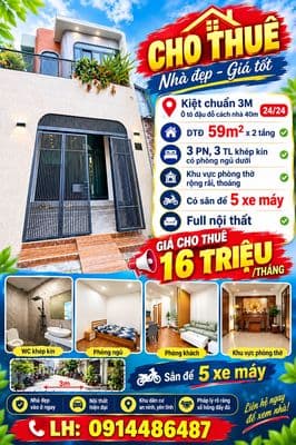 Cho thuê nhà kiệt đường Hải Phòng ( HOUSE FOR RENT)
