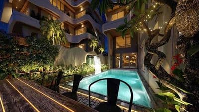 Cho thuê villa 4 tầng view cầu Thuận Phước , hồ bơi , sân vườn , 6PN