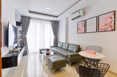 Cho Thuê Căn Hộ 2PN Sông Đà Tower, 14B Kỳ Đồng, Q.3 - Nội Thất Cao Cấp