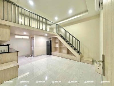 CĂN HỘ DUPLEX gác cao FULL NT - đối diện ETOWN CỘNG HOÀ gàn CV HVT