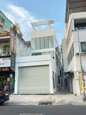 Cho thuê nhà 2 mặt tiền 530 lê văn sỹ, q3 – nở hậu 6m, 4 tầng, 75tr